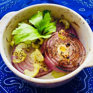 紫玉ねぎの簡単ステーキ